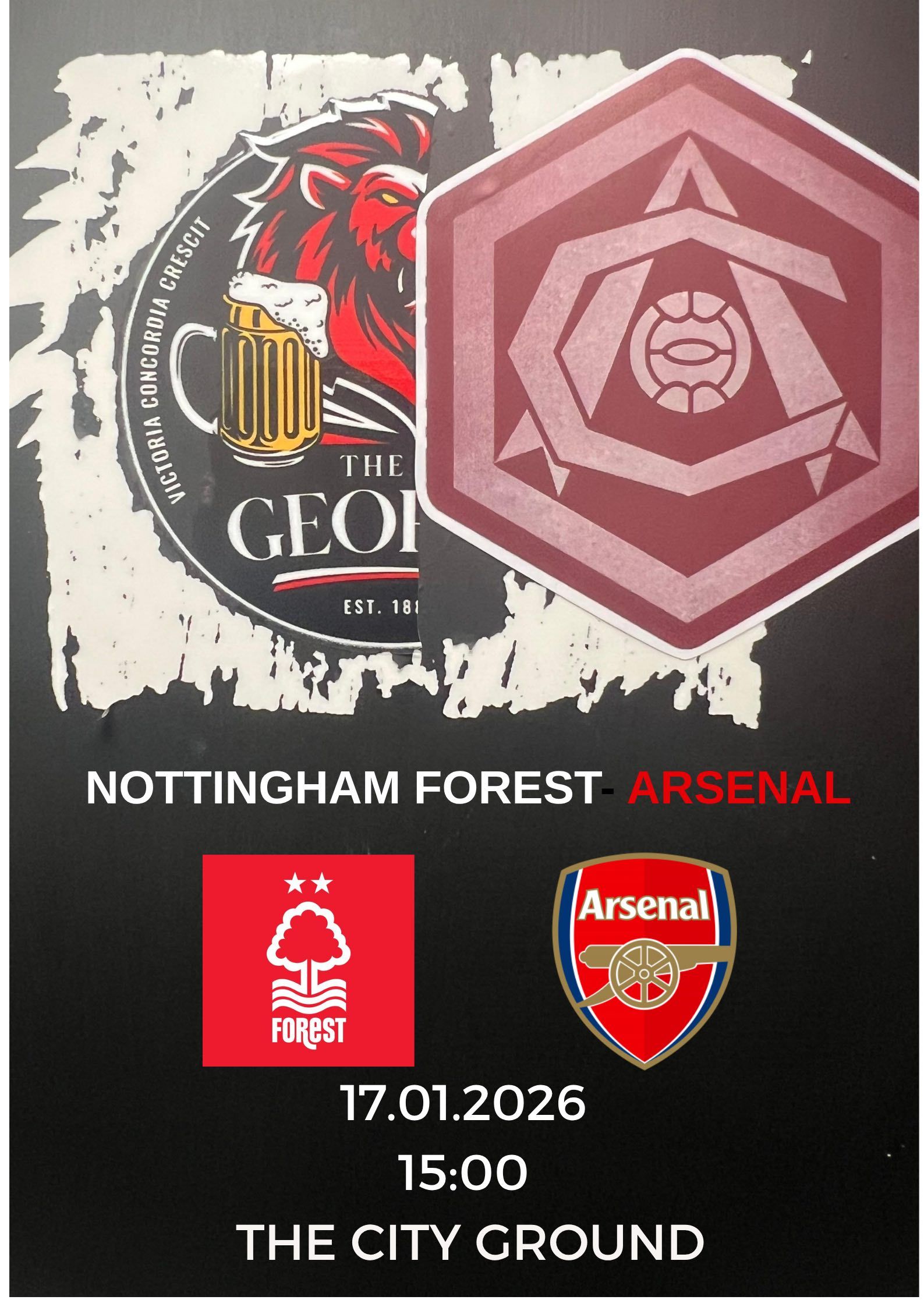 Nottingham Forest vs Arsenal Screening